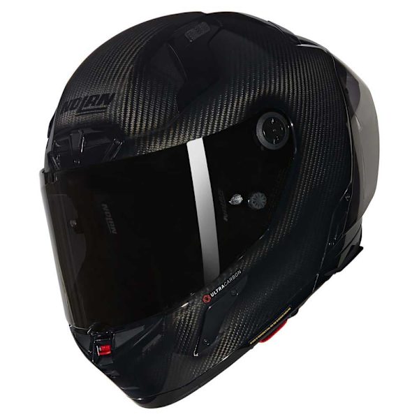 Nolan X-804 Rs Ultra Carbon Puro Fullface-hjelm Sort L
