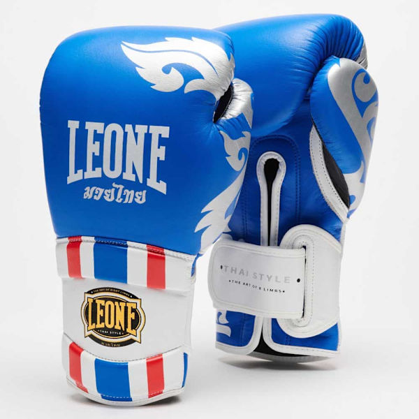 Leone1947 Boxningshandskar I Konstläder Thai Style Blå 12 oz