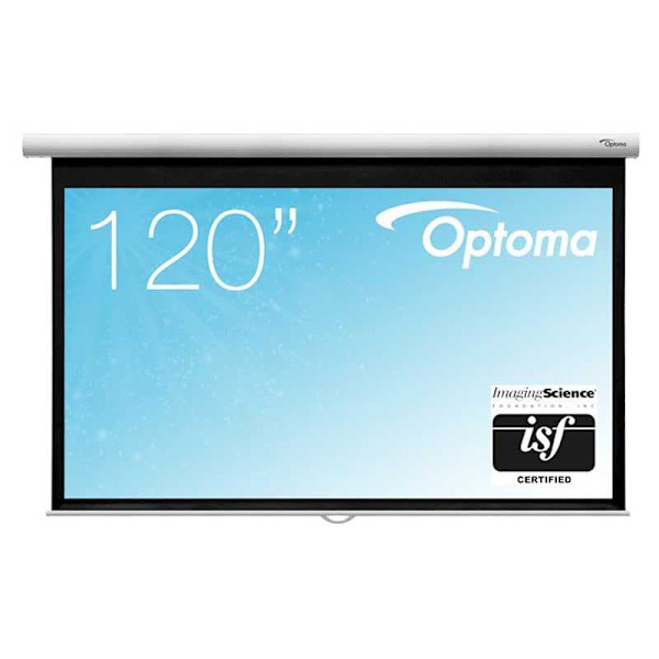 Optoma Projektionsskærm Ds-9120mga Transparent Sort, Hvid