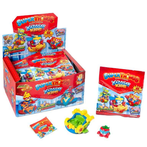 Superthings Figur Kazoom Kids-display 2x12 Flerfärgad 3-6 Years