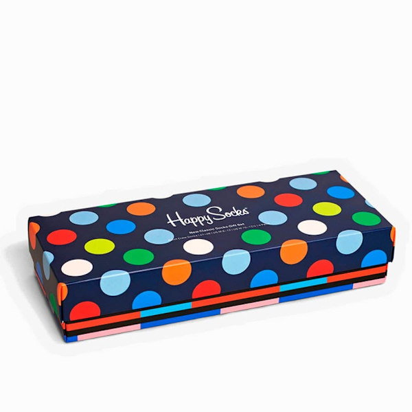 Happy Socks New Classic Strumpor 4 Par Blå EU 36-40 Man