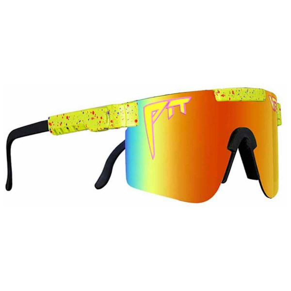 Pit Viper Solglasögon The 1993 Polarized Gul Polarized Rainbow Mirror/CAT3 Man