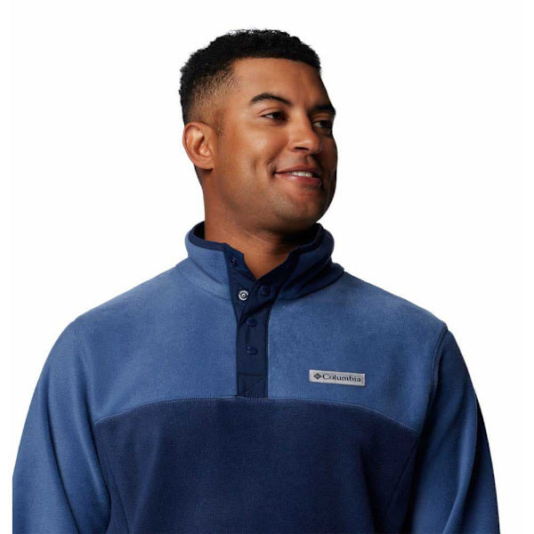 Columbia Steens Mountain™ Fleece Med Halv Dragkedja Blå S Man