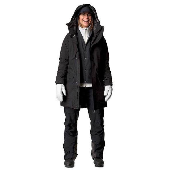 Houdini Parka Fall In Sort S Kvinde
