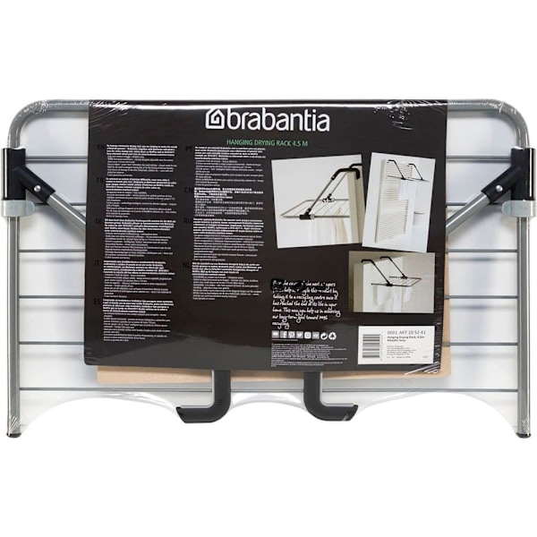 Brabantia Seinäpyyhe Metalic Hopeinen
