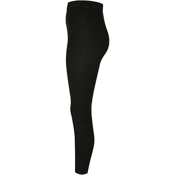 Urban Classics Knit Korte Leggings Sort 3XL Kvinde