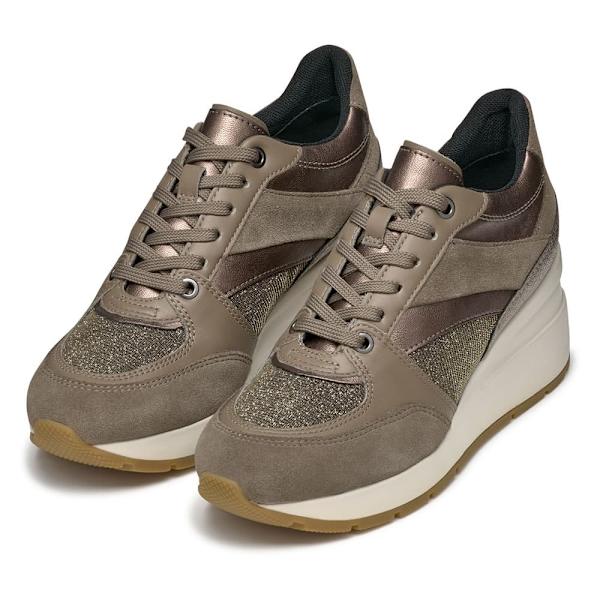 Geox Zosma Sko Brun EU 35 Kvinde