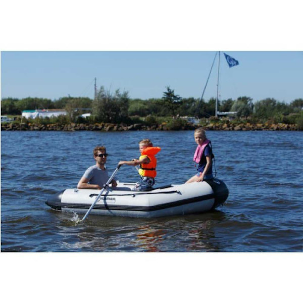 Talamex Oppustelig Boat Airdeck Aqualine Qla250 Hvid 3 Places