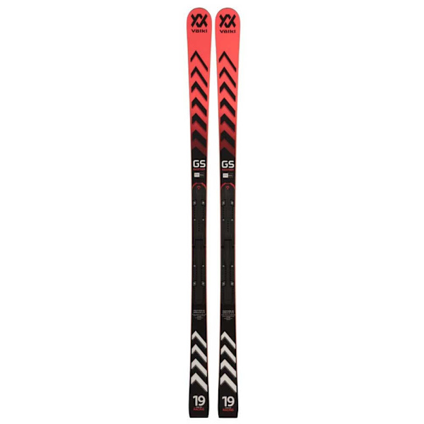 Volkl Nuorten Alppisukset Racetiger Gs R W/plate Punainen 165