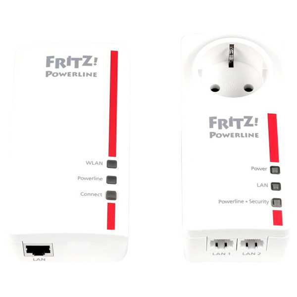 Avm Plc Adapter Fritz!powerline 1260e Set Hvid