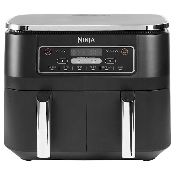 Ninja Air Fryer Af300eu 2x3.8 L Sort 3.8 Liters / EU Plug