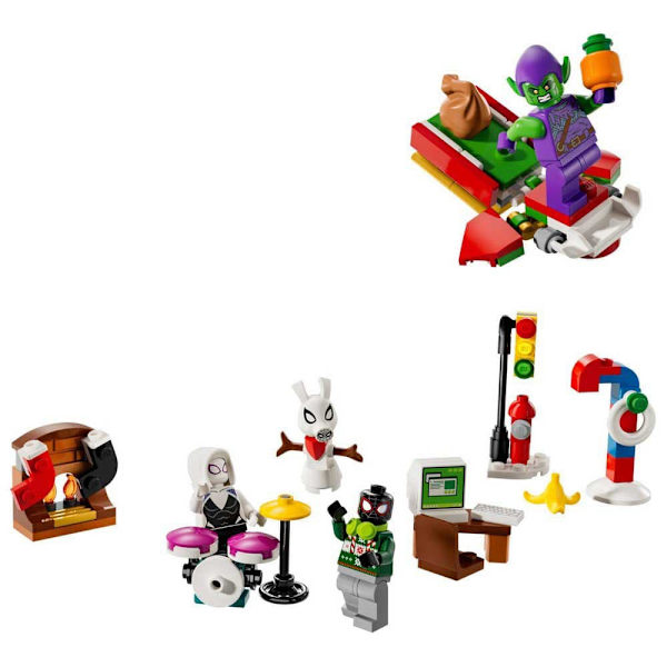 Lego Advent Calendar 2024 Spider-man Byggespil