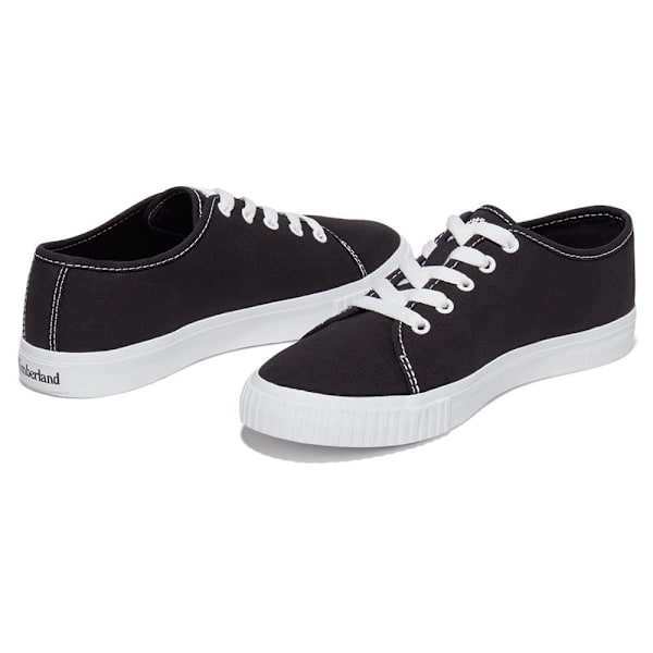Timberland Skyla Bay Canvas Oxford Sko Sort EU 41 Kvinde