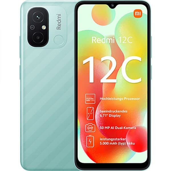 Xiaomi Redmi 12c 4gb/128gb 6.71´´ Dual Sim Grönt