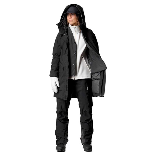 Houdini Fall In Parka Sort XS Kvinde