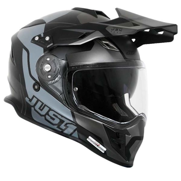 Just1 J34 Tour Offroadhjelm Sort XL