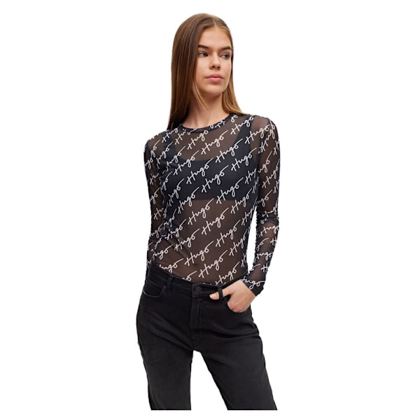 Hugo Langærmet T-shirt Diralina 3 10238470 Brun M Kvinde