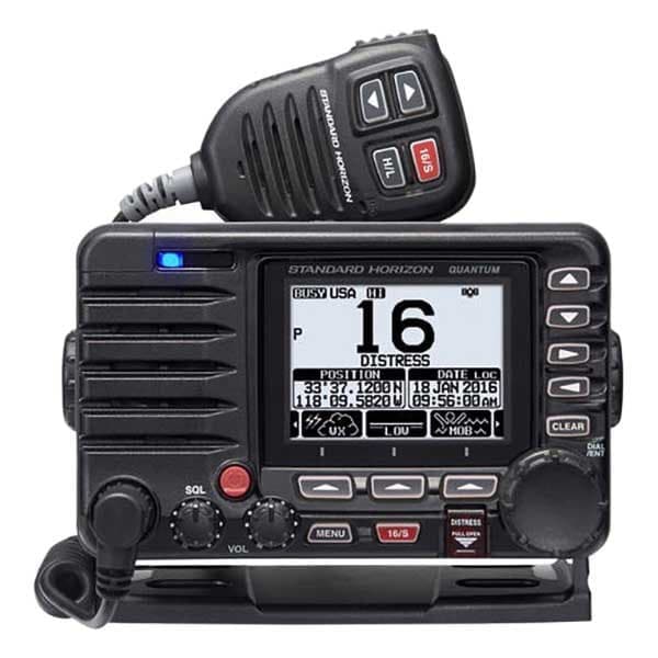 Standard Horizon Klass D Modell Gx Vhf Dsc 6000e Ais Mottagare Gps Mottagare Svart