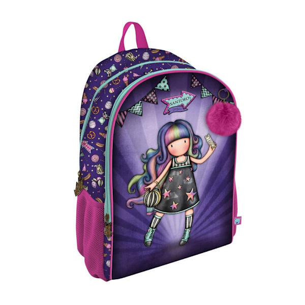 Santoro London Reppu Gorjuss™ Fairground Up And Away Violetti