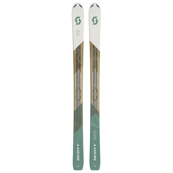 Scott Pure Mission 98ti Nainen Alppisukset Kultainen 175