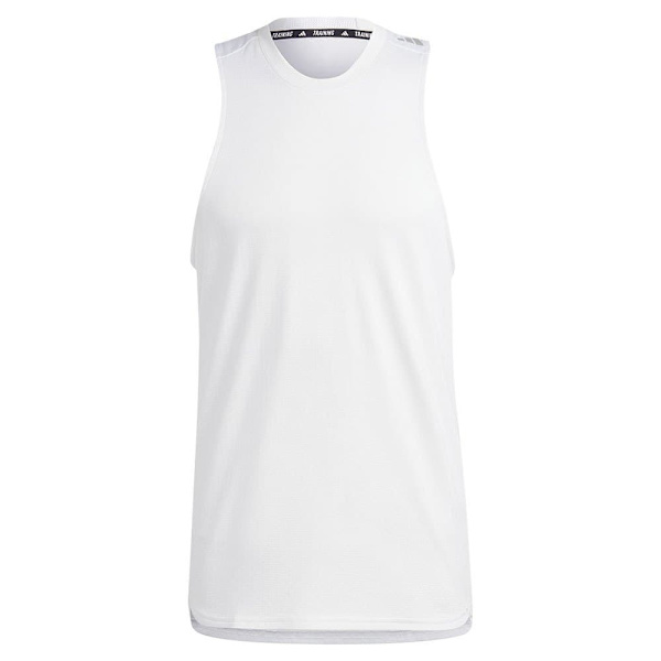 Adidas Ærmeløs T-shirt Designed For Heat.rdy Hiit Hvid XL / Regular Mand