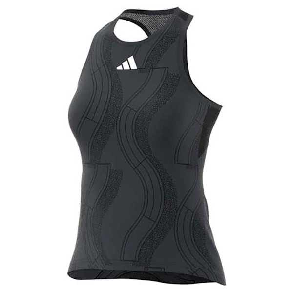 Adidas Ærmeløs T-shirt Club Graph Tank Sort M Kvinde