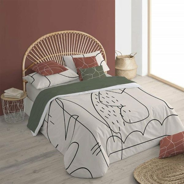 Muare Nordic Case Bomuld Til 80x200 Cm Cm Seng
