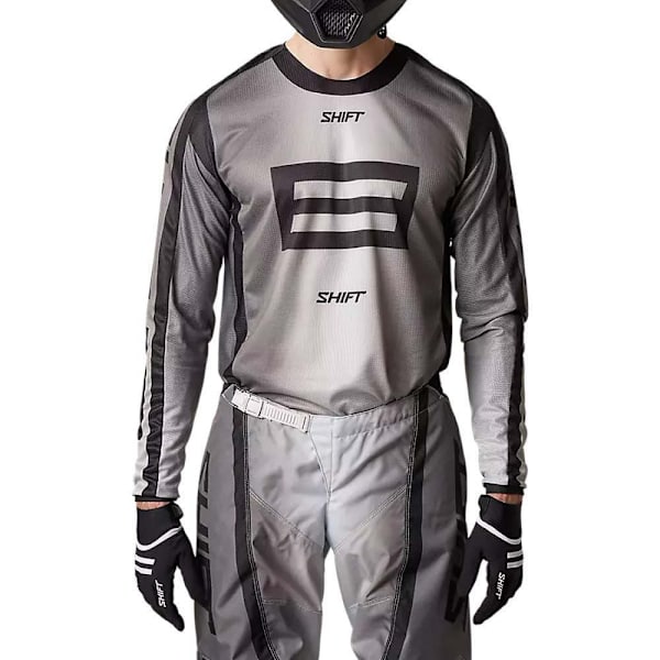 Fox Racing Mx Langærmet Trøje White Label Elvn  S Mand