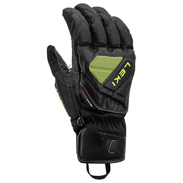 Leki Alpino Wcr C-tech 3d Handsker Sort 6.5 Mand