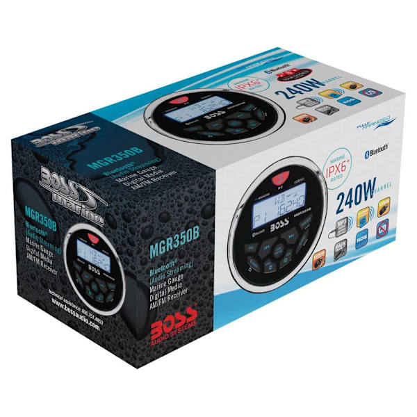 Boss Audio Spiller Mgr350b Bluetooth Sort 240 W