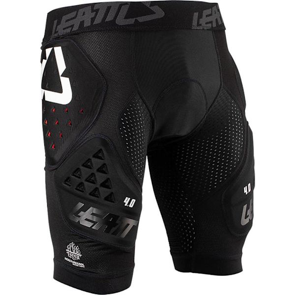 Leatt Beskyttende Shorts Impact 3df 4.0 Sort 2XL
