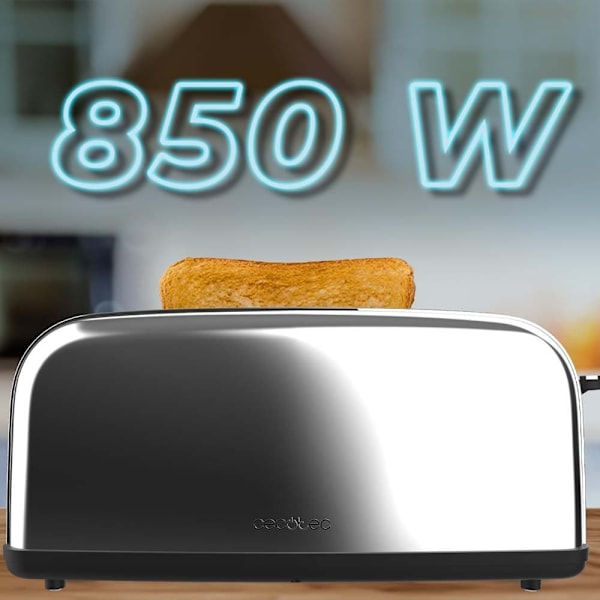 Cecotec Brødrister Toastin´ Time 850 Inox Long