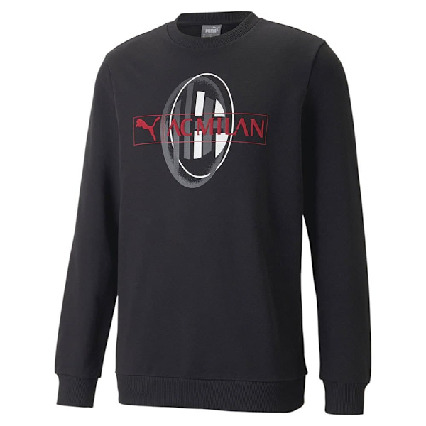 Puma Sweatshirt Ac Milan Ftbl Legacy Crew 22/23 Sort S Mand