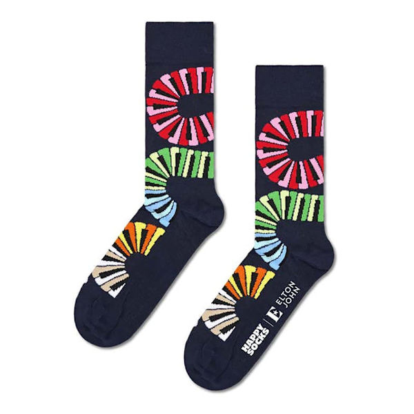 Happy Socks Elton John Gift Half Långa Strumpor 6 Par Flerfärgad EU 41-46 Man