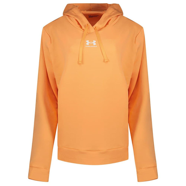 Under Armour Hættetrøje Rival Terry Orange S Kvinde