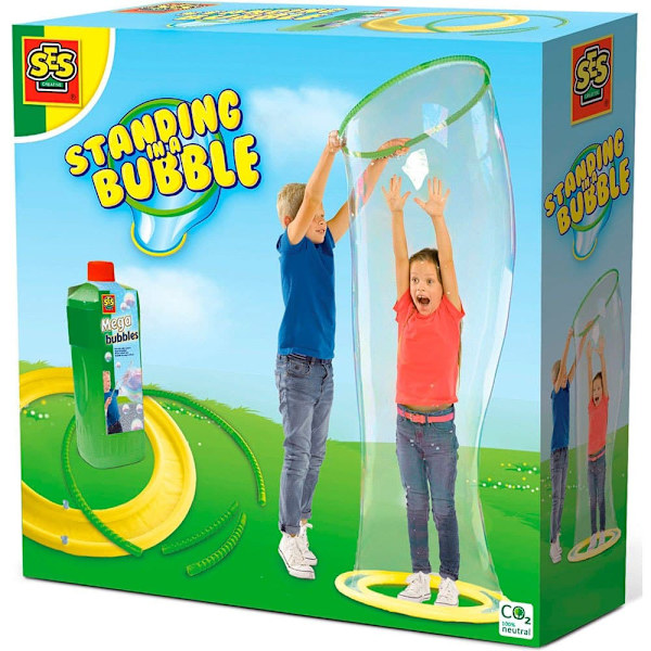 Ses Inuti En Bubbla Outdoor Grönt