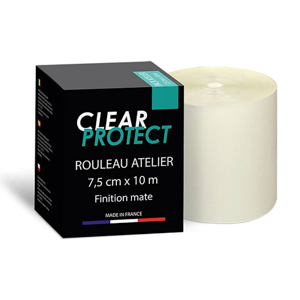 Clear Protect Pyörän Runko Suojelija Tarrat 7.5 Cm 10 Metriä Kirkas