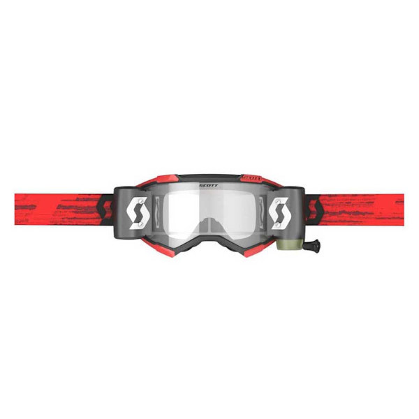 Scott Fury Wfs Off-road Briller Rød Clear Works/CAT0