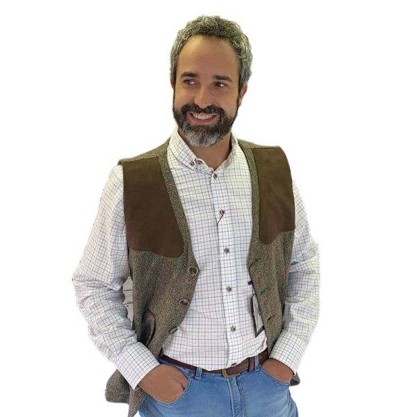 Pasion Morena Skytteväst Tweed Grönt XL