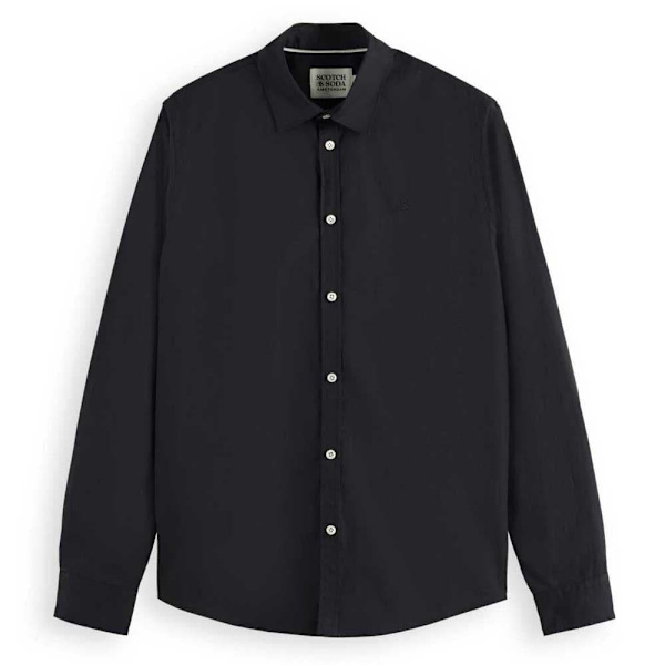 Scotch & Soda Core Pitkähihainen Paita Musta M Mies