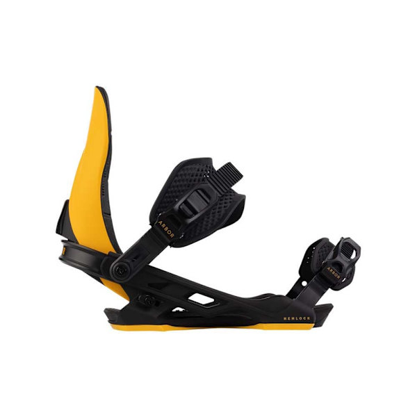 Arbor Hemlock Snowboardbindinger Sort M