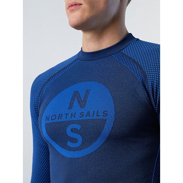 North Sails Performance Langærmet Basislag Performance Blå M-L Mand
