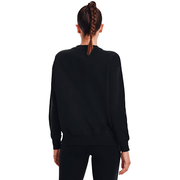 Under Armour Huppari Rival Fleece Crest Grp Crew Musta S Nainen