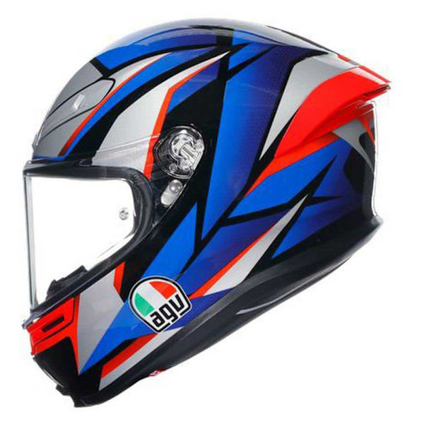Agv Fullt Ansikte Hjälm K6 S E2206 Mplk Flerfärgad L