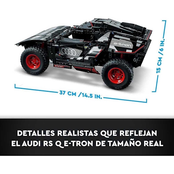 Lego Byggeri Spil Audi Rs Q E-tron Søvfarvet