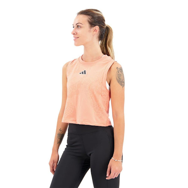 Adidas Ärmlös T-shirt Aeroready Pro Vit M Kvinna