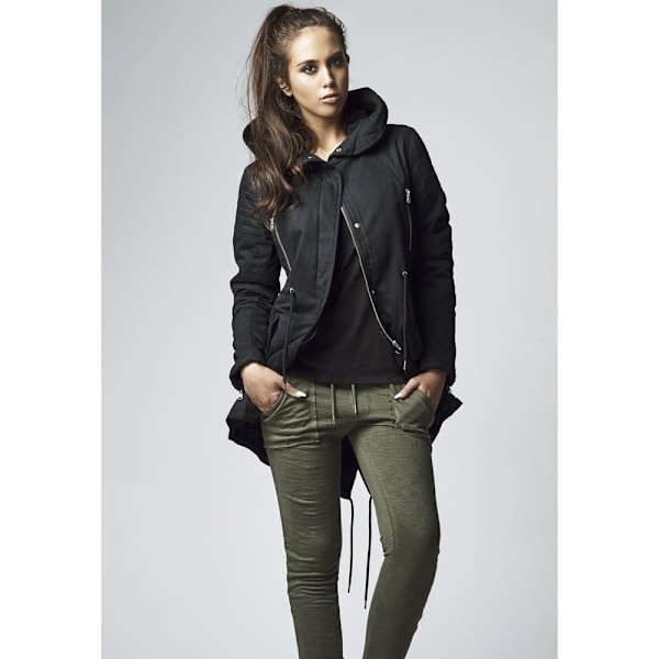Urban Classics Parka Foret Bomuld Herpa Sort L Kvinde