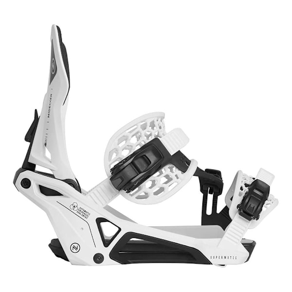 Nidecker Snowboardbindningar Supermatic Vit XL
