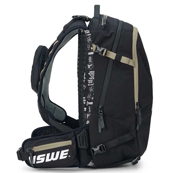 Uswe Kosteuttava Reppu Core 16 16l Musta