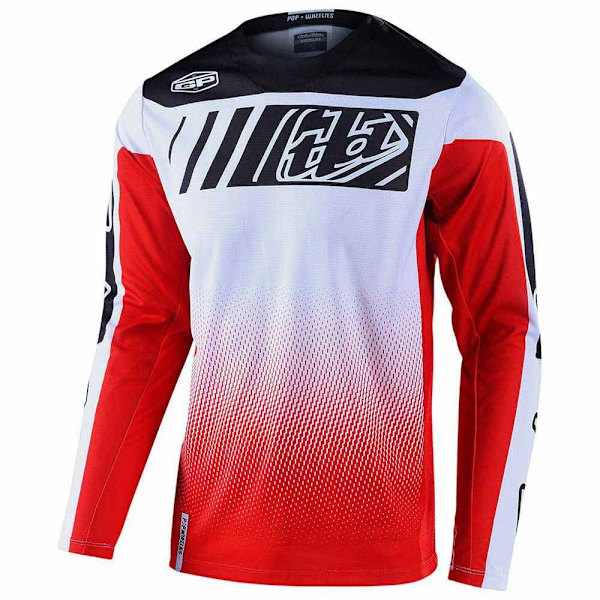Troy Lee Designs Gp Icon T-shirt Med Lange ærmer Rød 2X Mand